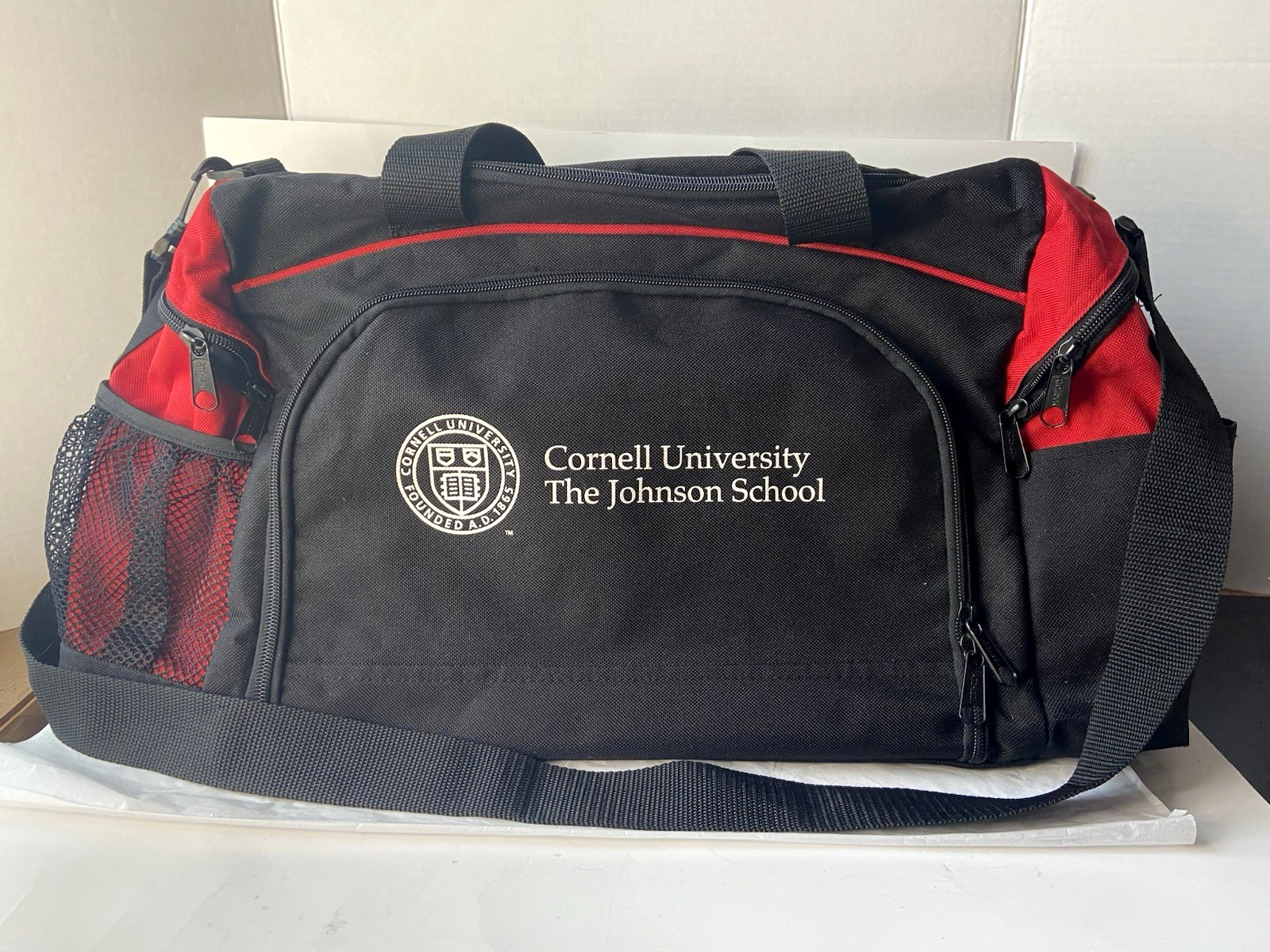 Cornell University Johnson School of Business Duffel Bag,  Gym, Overnight Bag