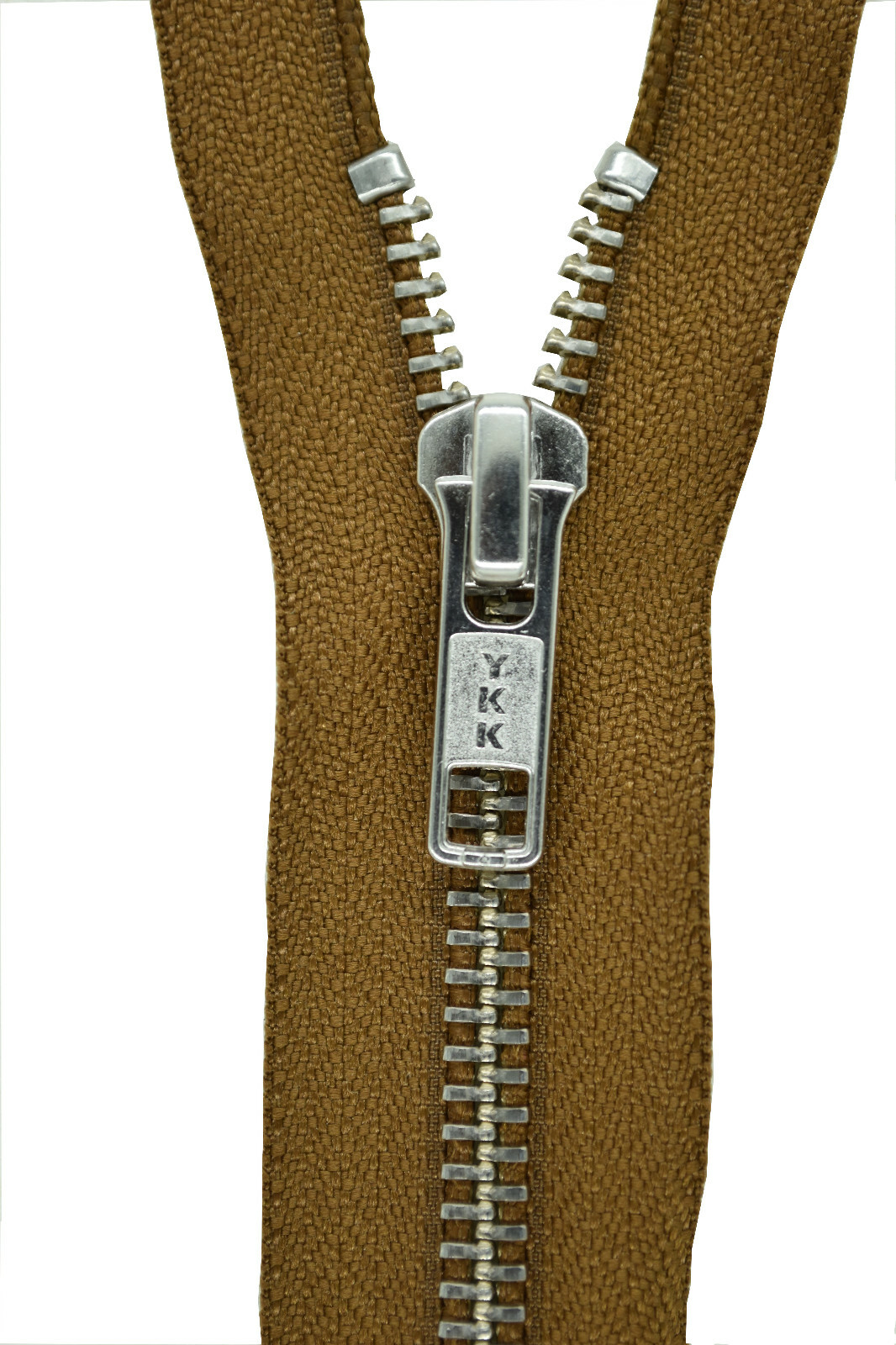 YKK Brown Metal Silver Chain 5mm 16-500cm Non-Divisible Disposable