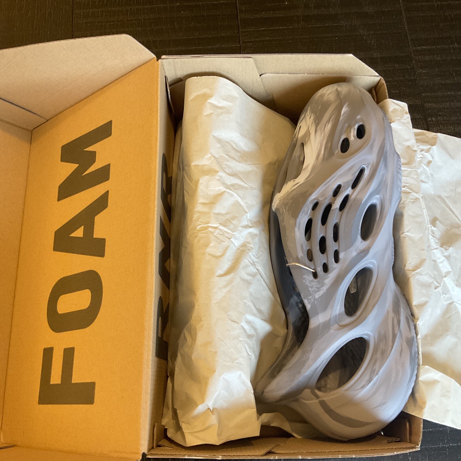 ADIDAS YEEZY FOAM RUNNER MX GRANITE SIZE 12 Mens