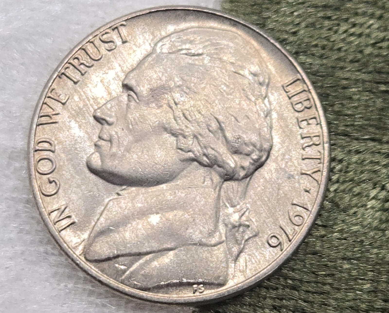 1976-P Jefferson Nickel 5c