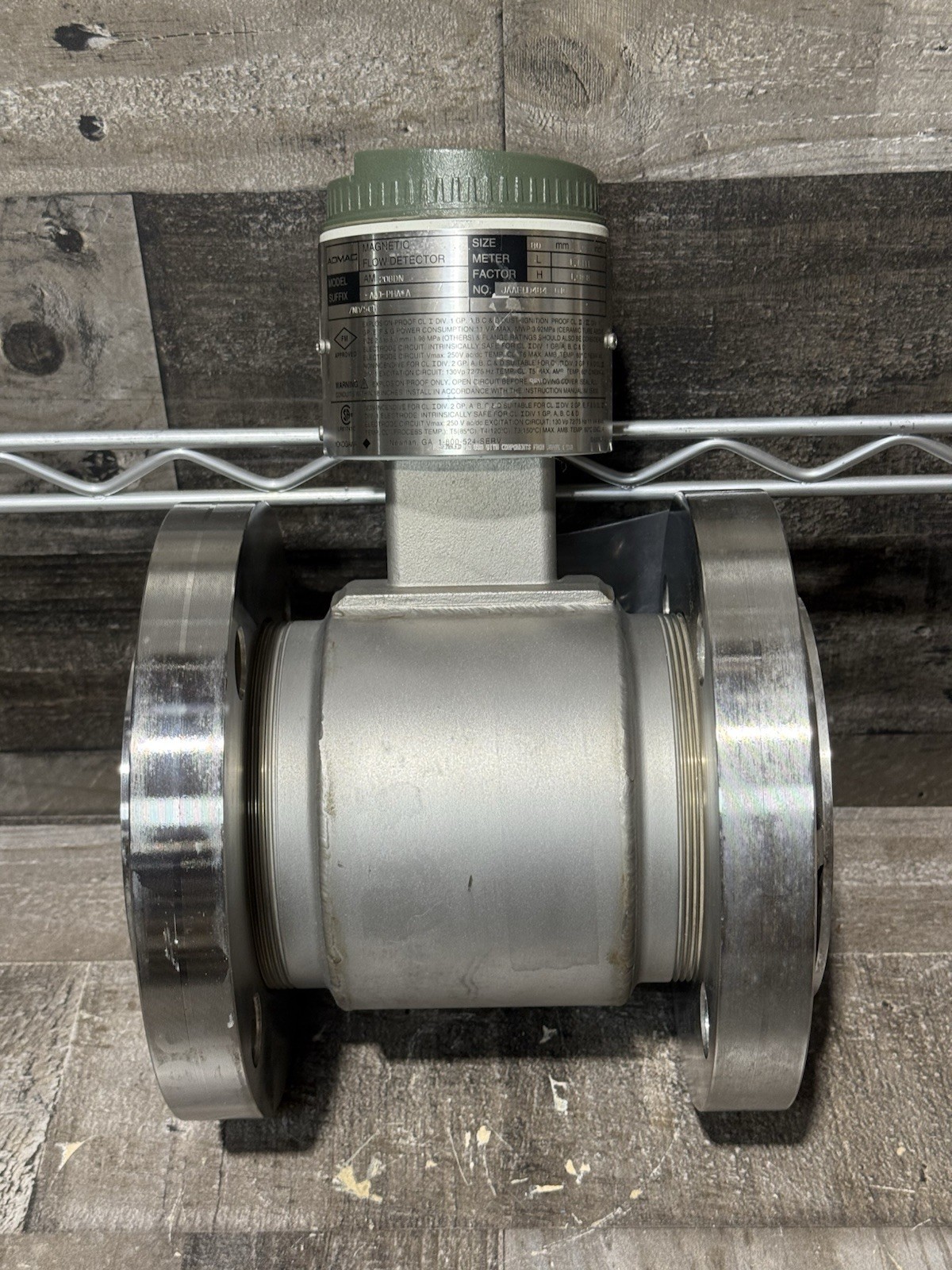 Yokogawa Admag Magnetic Flow Detector AM 208DN — AA1-PHA*A — Size 3” 80mm New