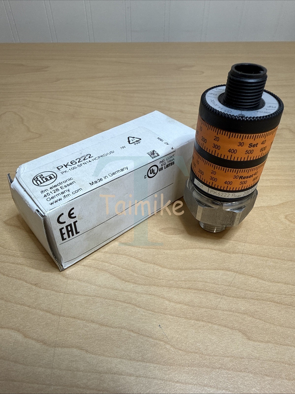 NEW! IFM PK6222 Pressure Sensor Switch PK-100-SFN14-HCPKG/US/