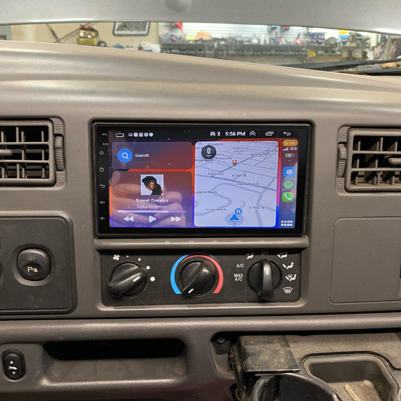 7" For Ford F250 F-350 1999-2004 Super Duty Carplay Stereo Radio Android15 Navi