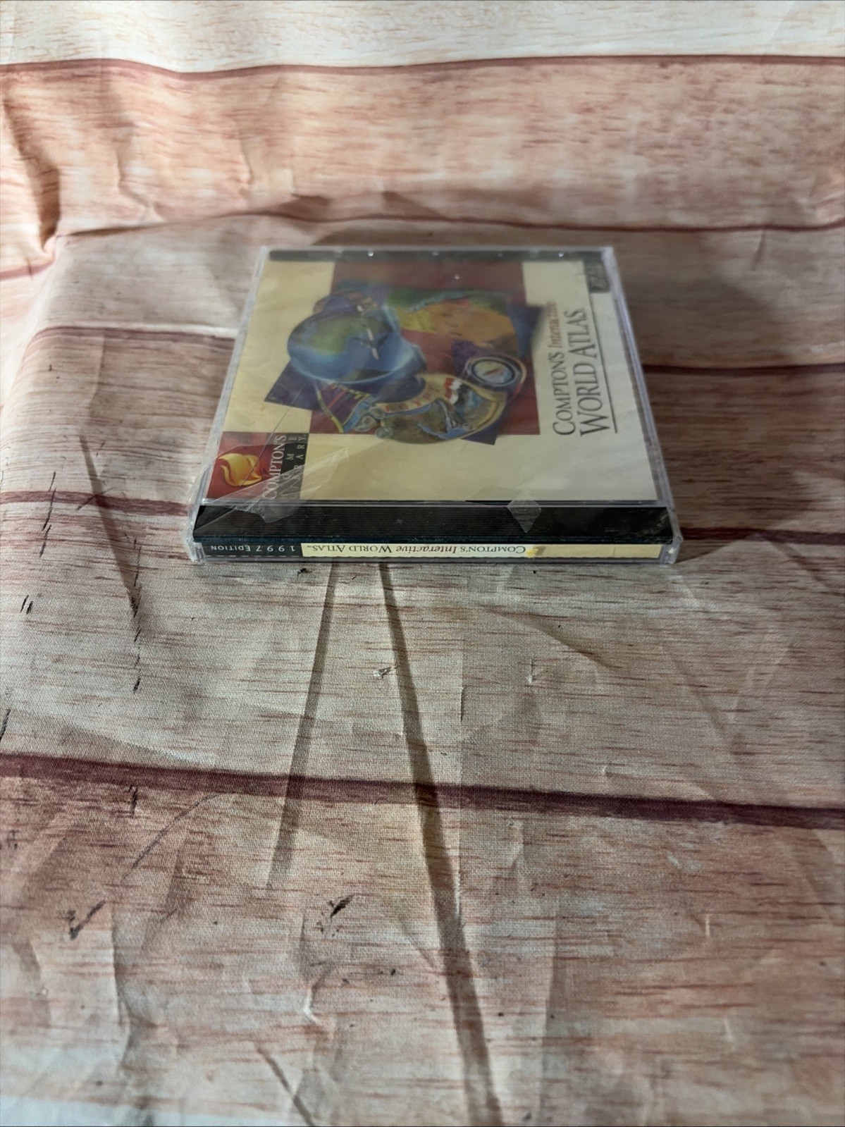 Comptons Interactive World Atlas PC CD-ROM 1997 Edition Software Brand New