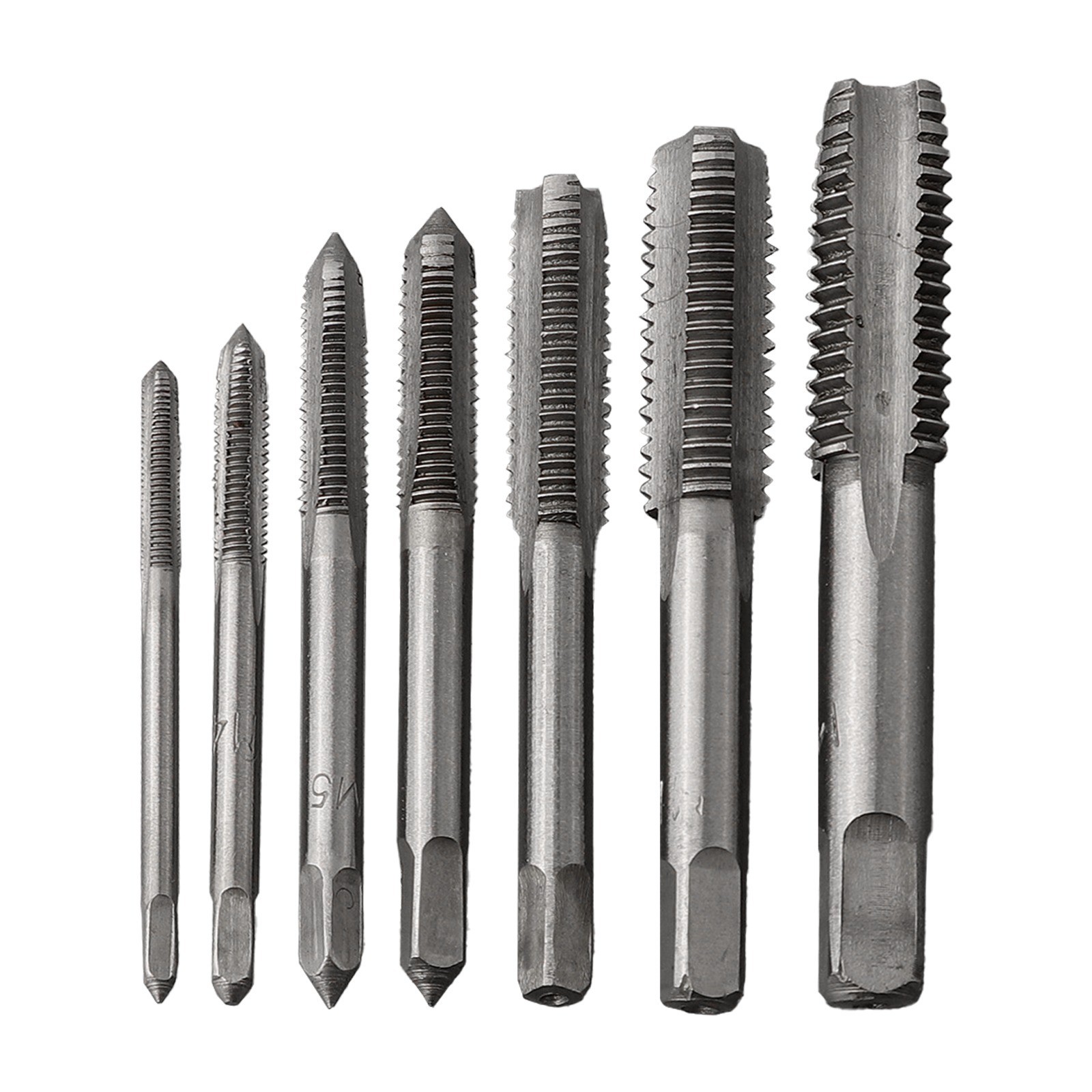 Tap Drill Bits Spiral Pointed Tap Hand Tools Kit M3-Metric Right Hand