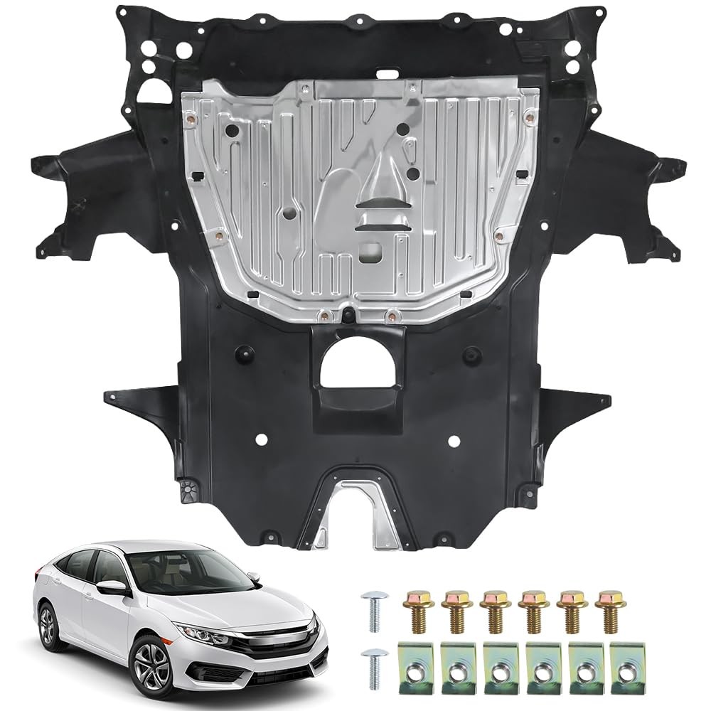 COOL STAR 74110-TBA-A00 Lower Engine Splash Shield Guard Compatible with Hond...