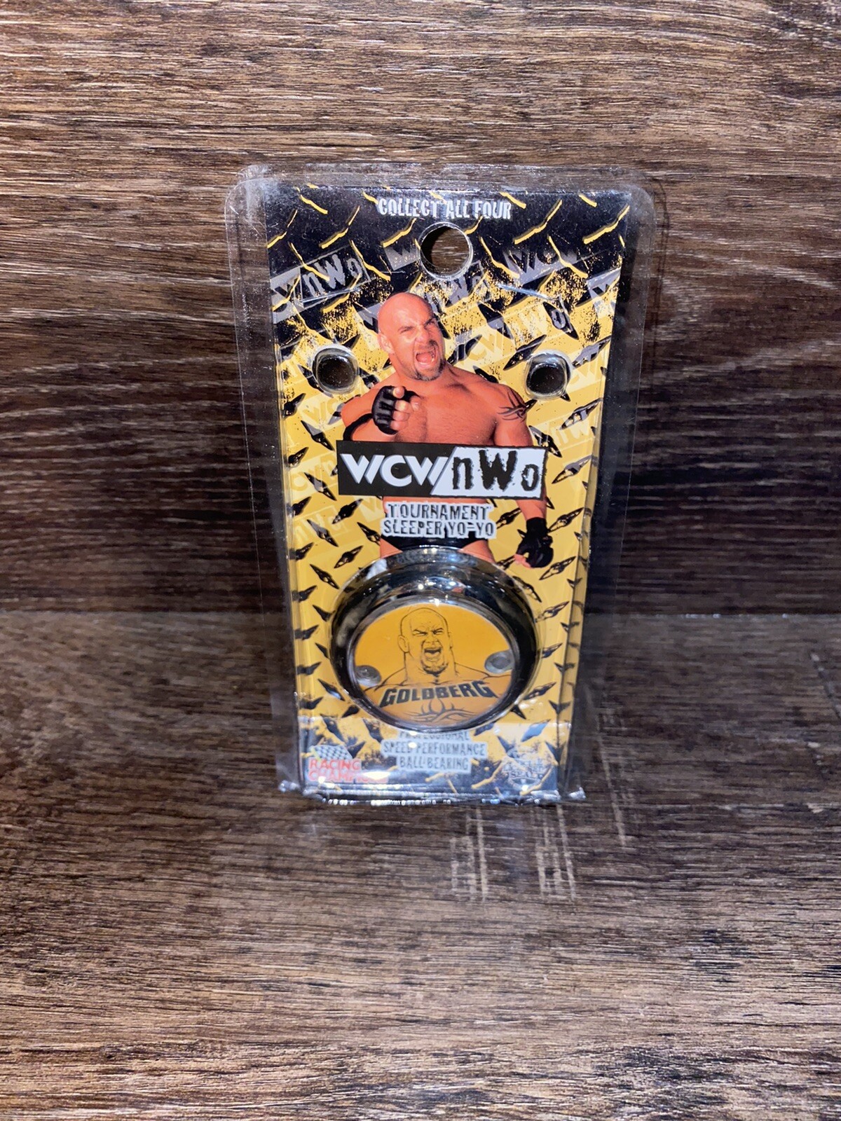 Vintage Goldberg WCW NWO Wrestling Tournament Sleeper Yo-Yo 1999 New Sealed
