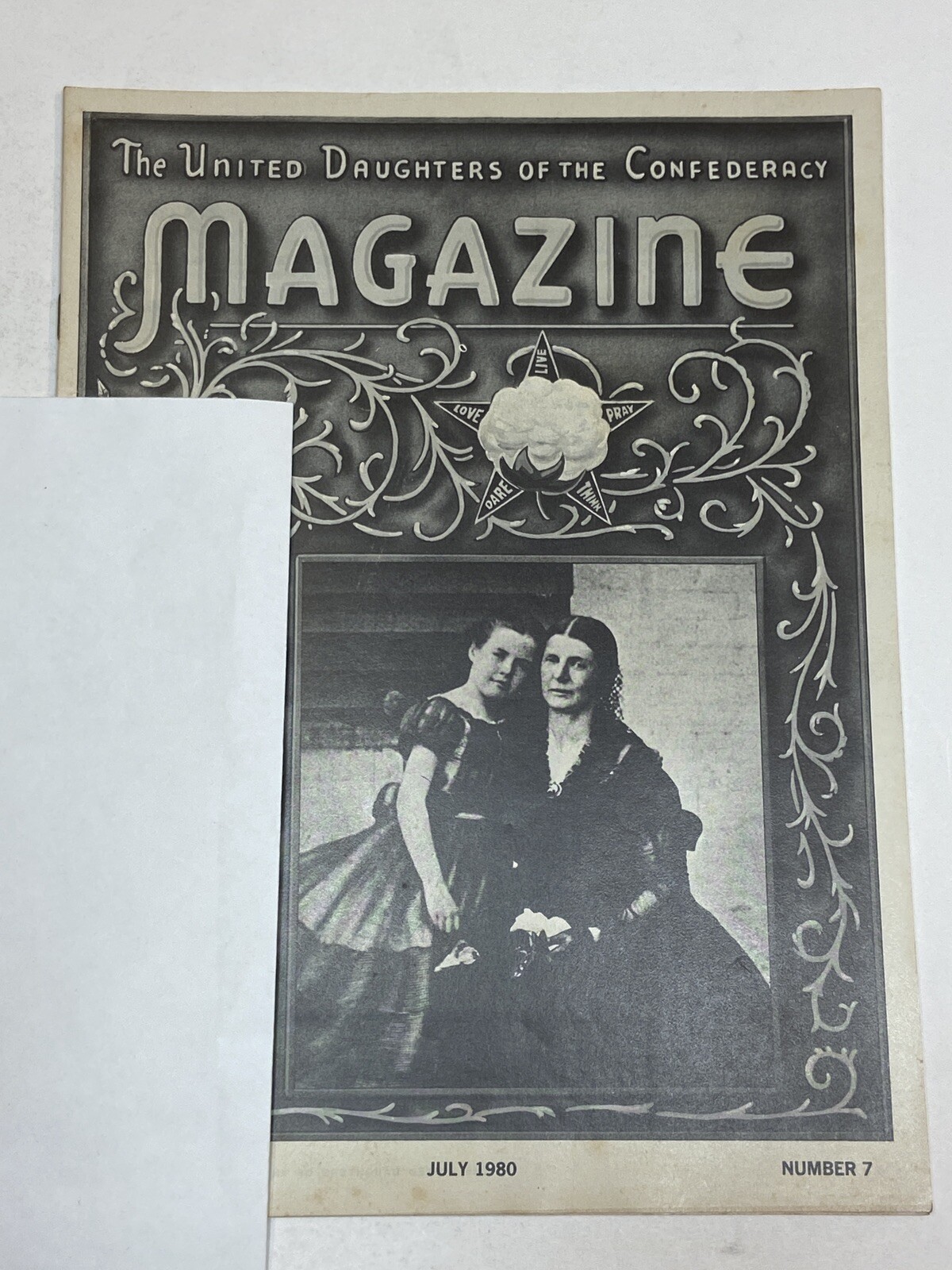 UDC United Daughters of the Confederacy Magazine Jul 1980 Richard Ewell Greenhow