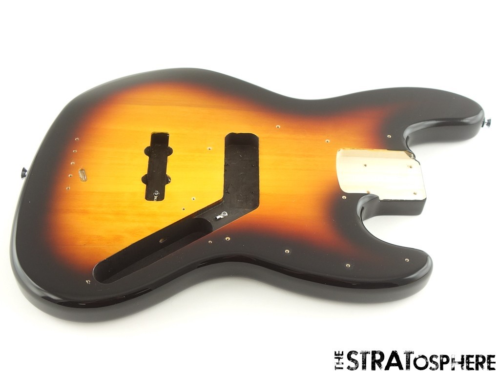 Fender Standard Jazz BASS BODY, J Bass, Poplar Sunburst 3TS