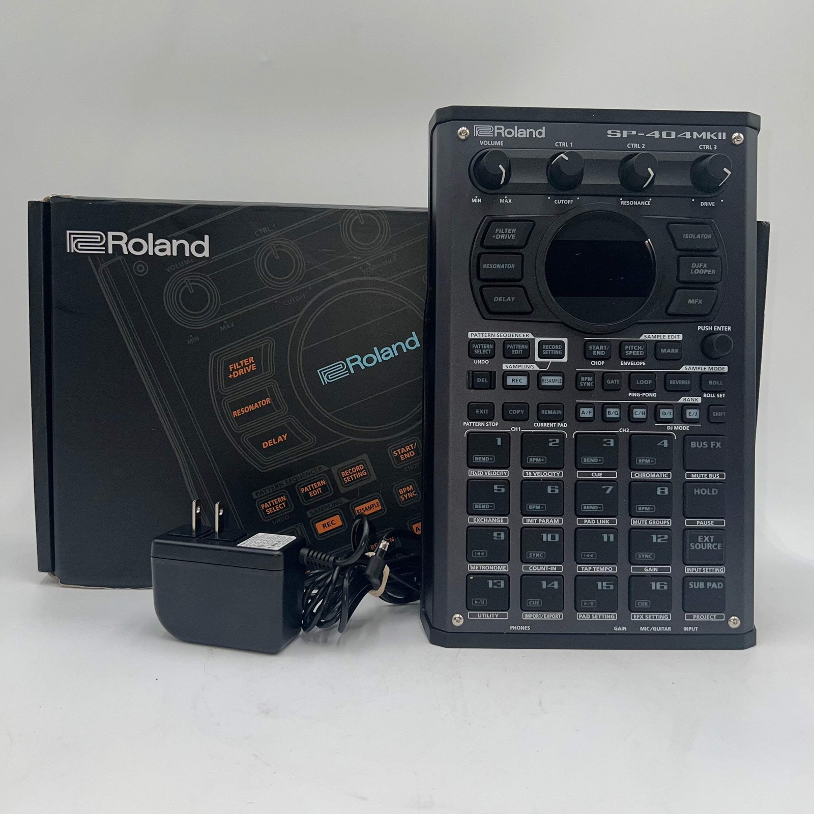 Roland SP-404MK II Audio Sampler Controller Black New Open Box