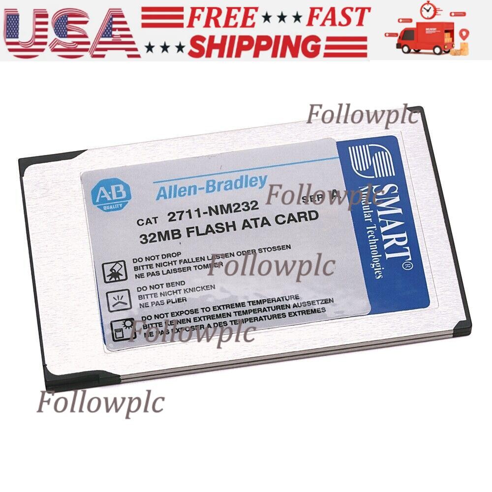 Allen-Bradley 2711-NM232 2711NM232 Ser. 32MB Flash ATA Card IN BOX NEW