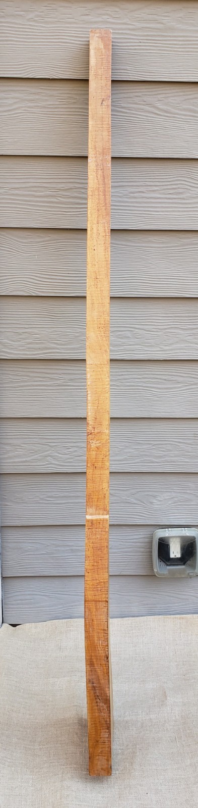 🔥 70.25" CURLY FIDDLEBACK TIGER MAPLE MUZZLELOADER RIFLE LONGRIFLE Blank Slab