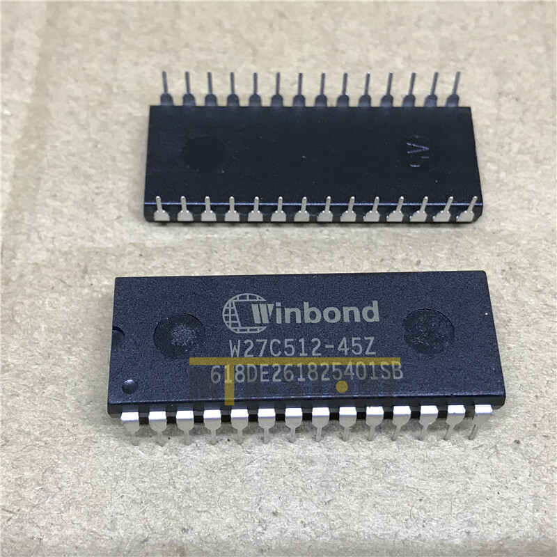 10pcs W27C512-45Z W27C512 Winbond DIP-28 Refurbish