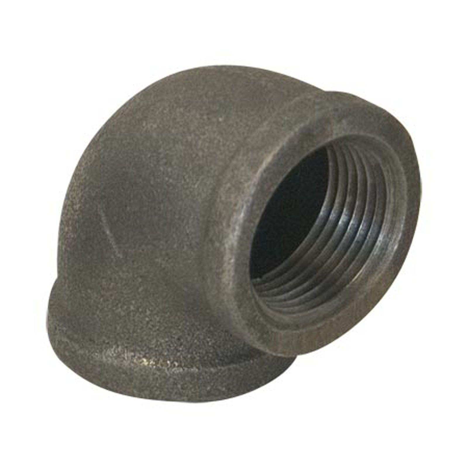1-1/2" BLACK MALLEABLE IRON 90 ELBOW DEG 90° ELBOW fitting pipe npt