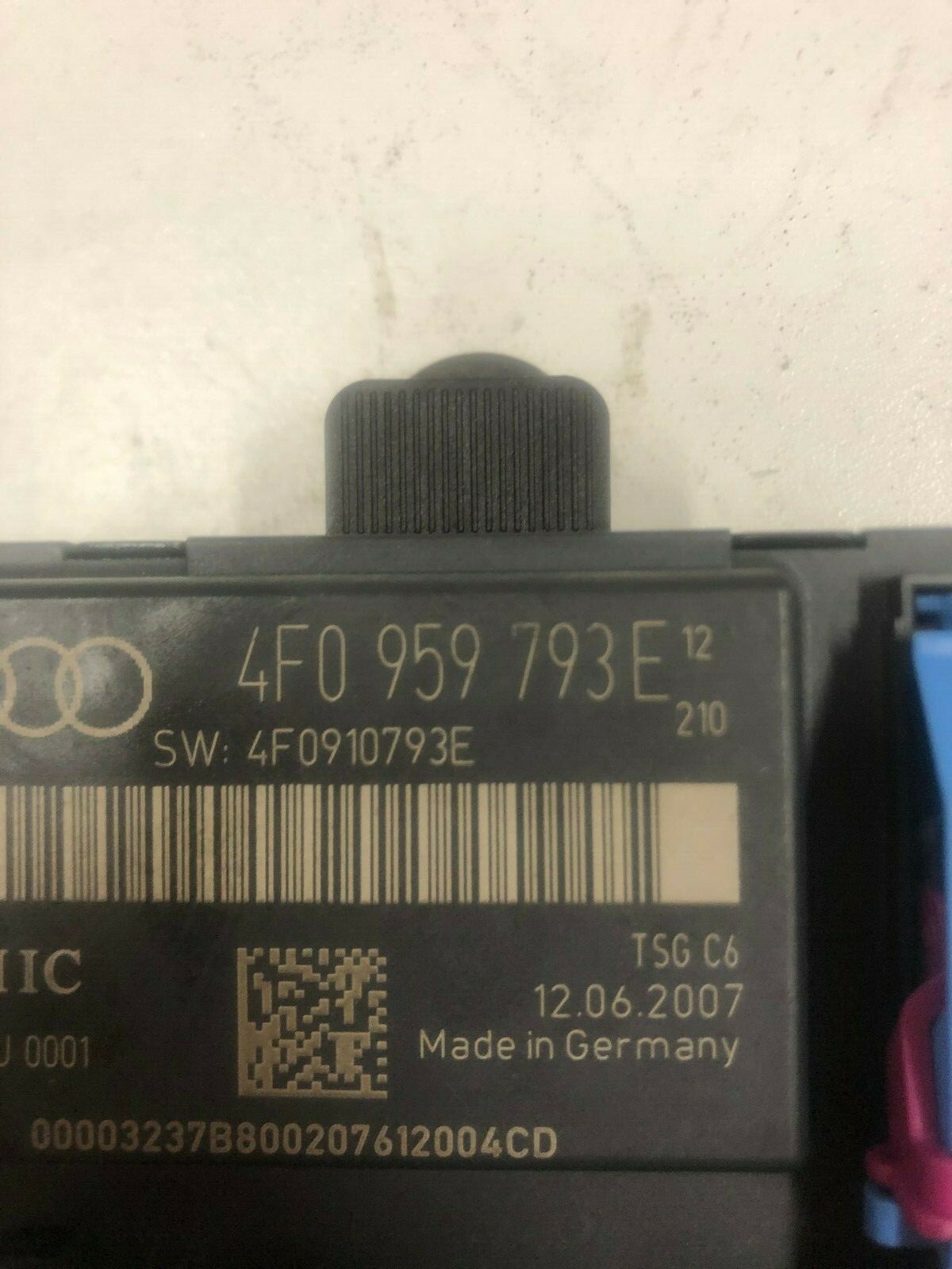 2006-2008 Audi A6 Left Front Control Module Computer 4FD-959-793E #A62