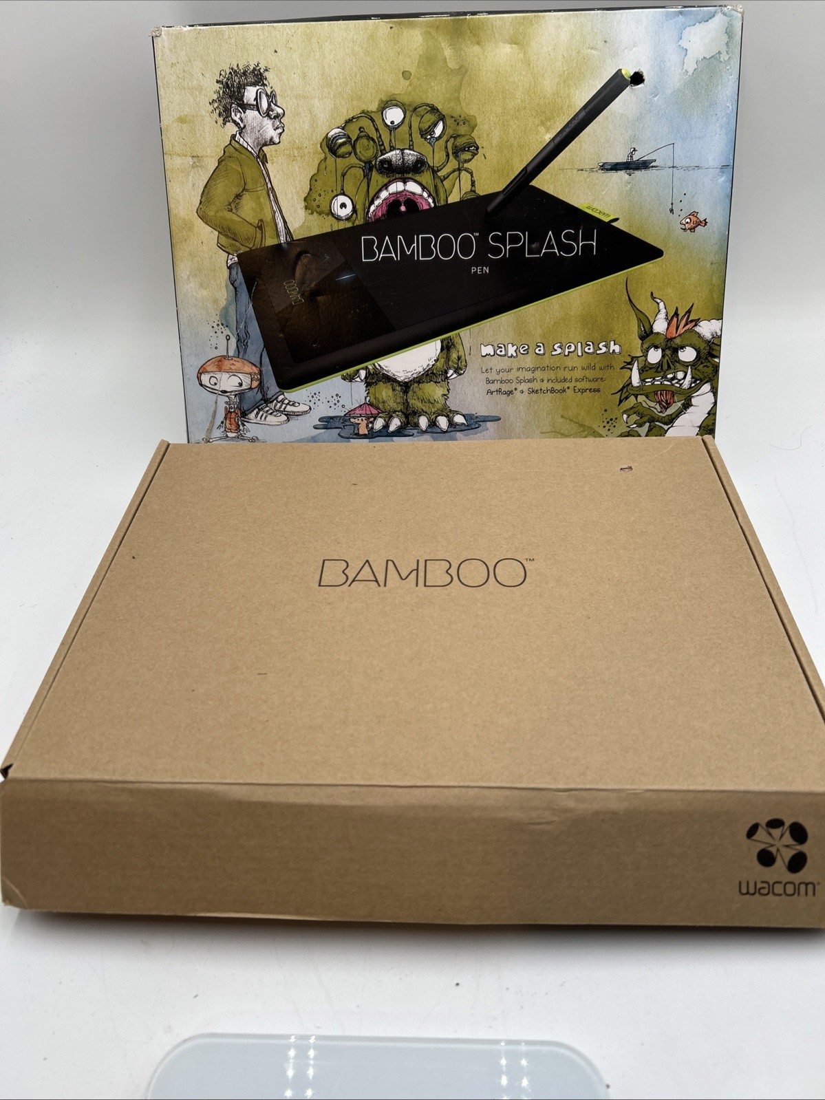 Bamboo Splash Pen Drawing Tablet Windows Mac Sketchbook Express Open Box