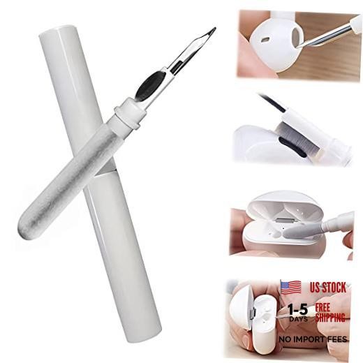 Bluetooth Earbuds Cleaning Pen, Multifunction Earphones Cleaner with Soft White