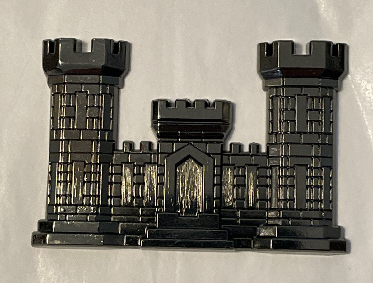 Engineers Up! U.S Army Corps of Engineers Essayons Castle Logo Challenge Coin