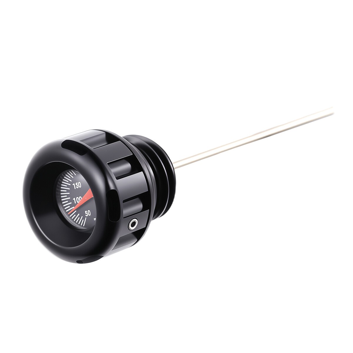 Black Oil Temperature Dipstick For Harley Touring Street Glide 2017-2025