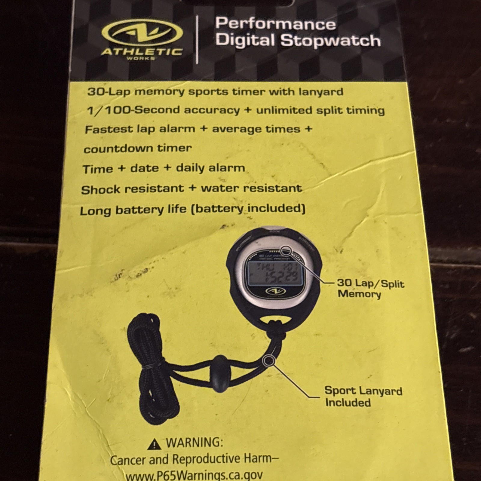 ATHLETIC Performance Digital Stopwatch