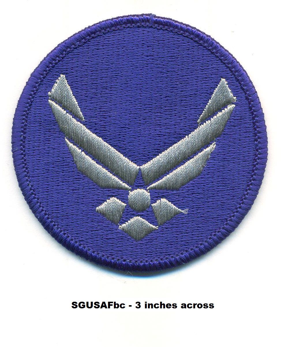 STARGATE BLUE USAF PATCH - SGUSAFbc