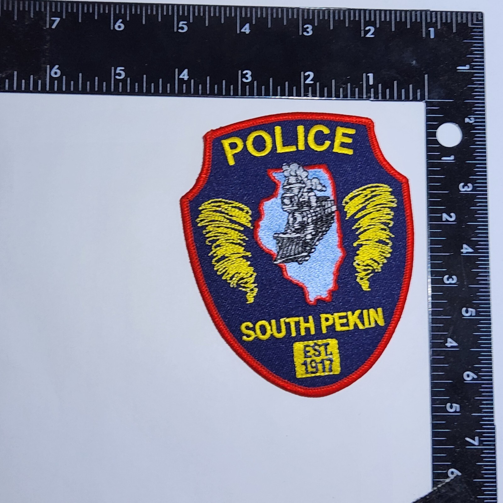 South Pekin, Illinois Police Patch. Great Condition!