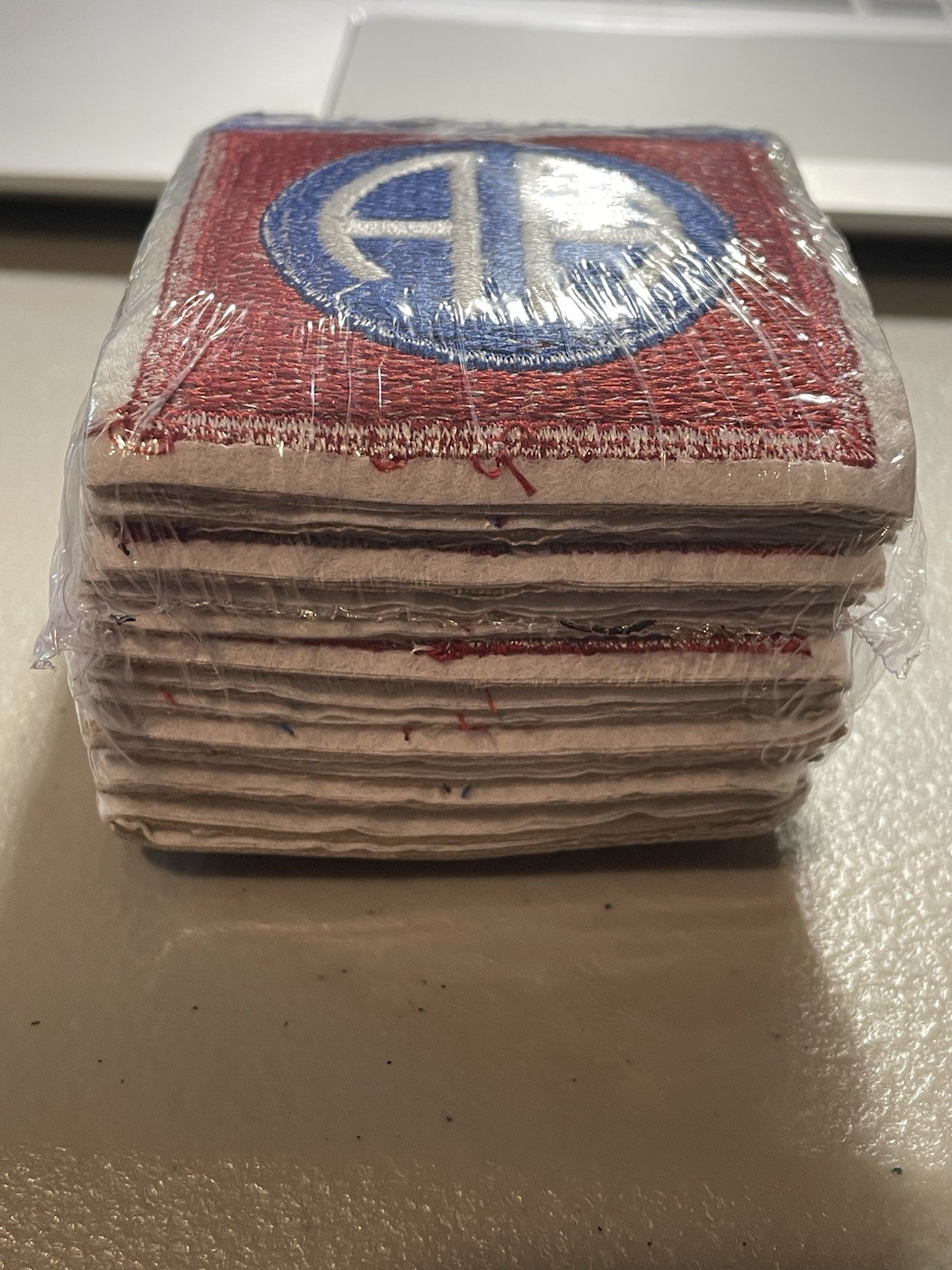 Authentic 82nd Airborne Division Patch C/E Manuf. A-B Emblem A-35 HM #093025-1