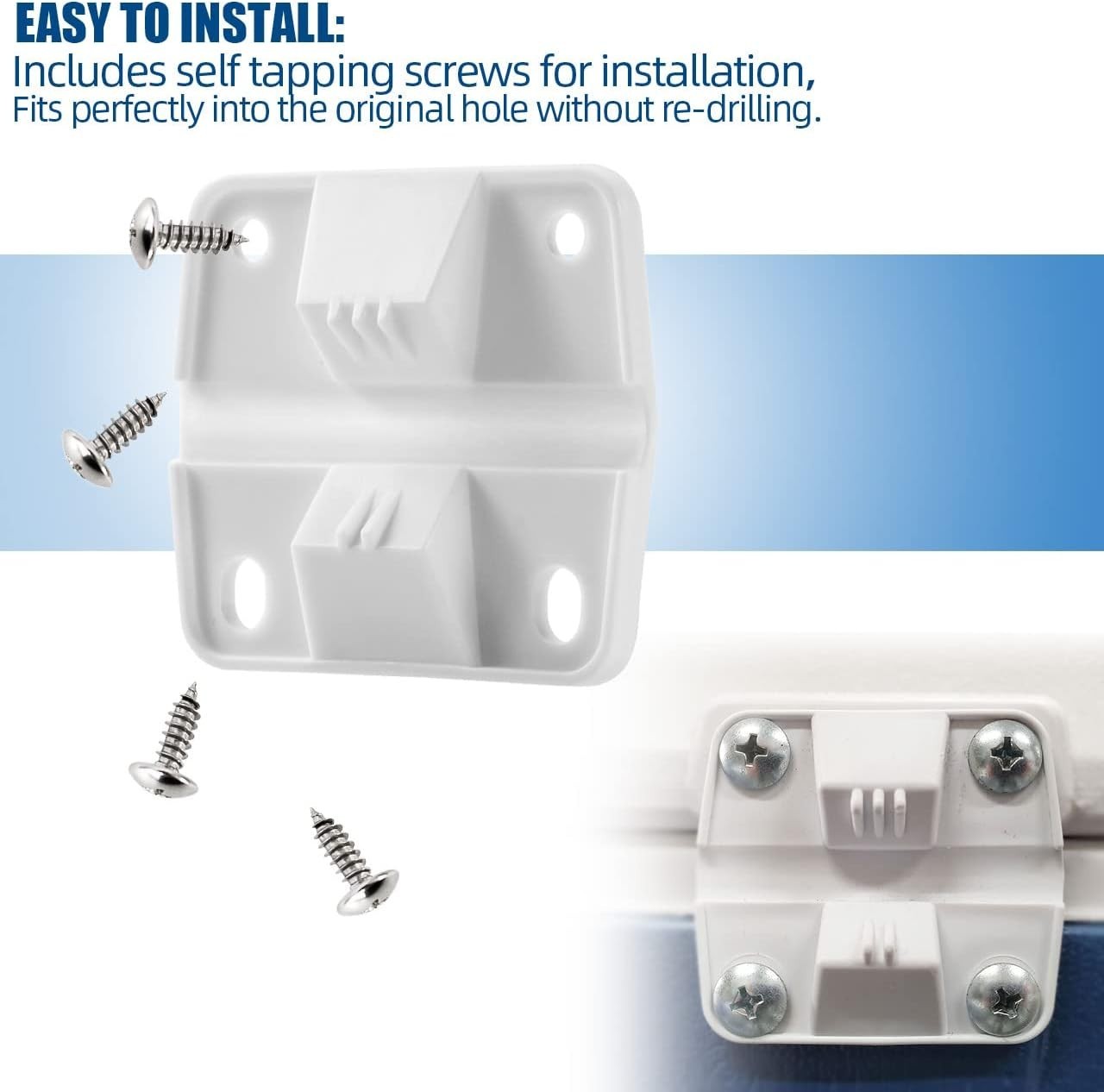 Cooler Plastic Hinges Replacement for Coleman - Replacement Hinges for Coleman