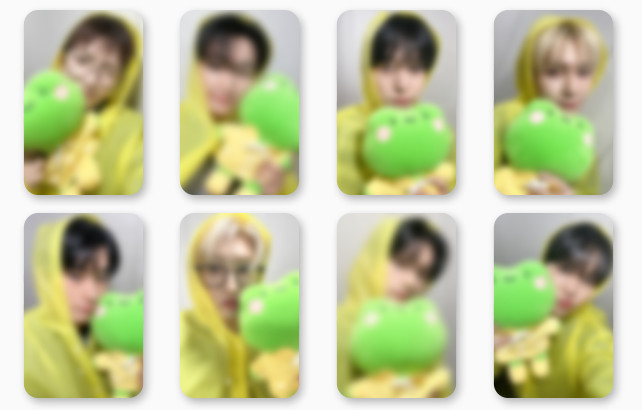 Ateez Photocard "GOLDEN HOUR : Part.4" Seonghwa Jumpupent POB _ 8 Type