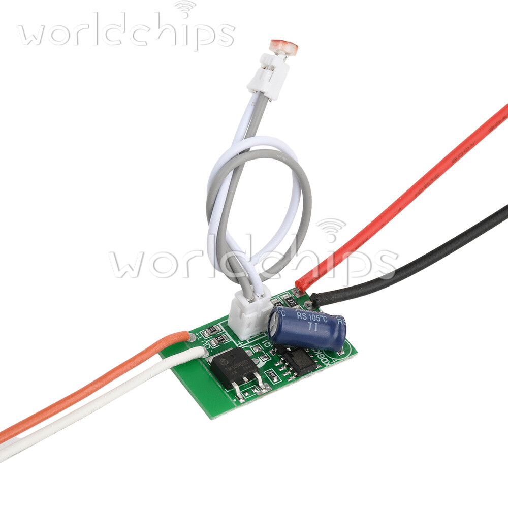 DC 3V-30V 4A 100W Light Control Switch Module LED Driver For Street Lamp Auto On