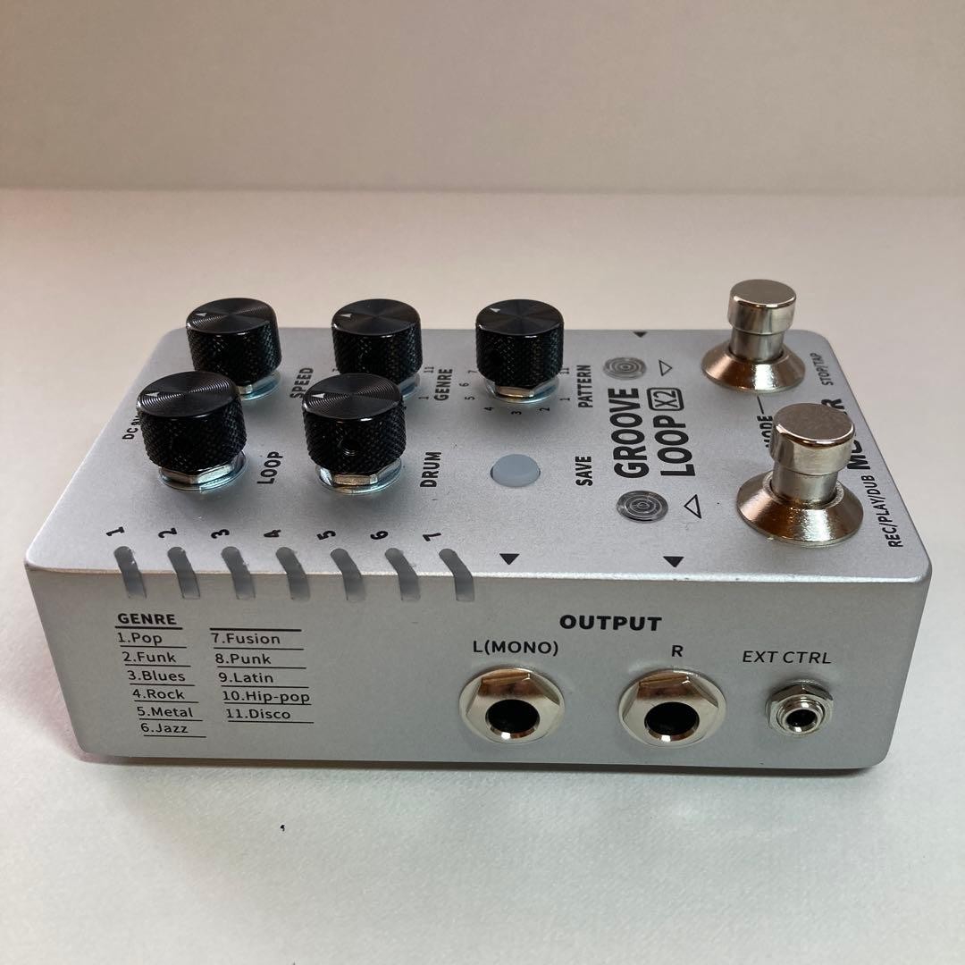 MOOER GROOVE LOOP X2 Guitar Loop Effect Pedal