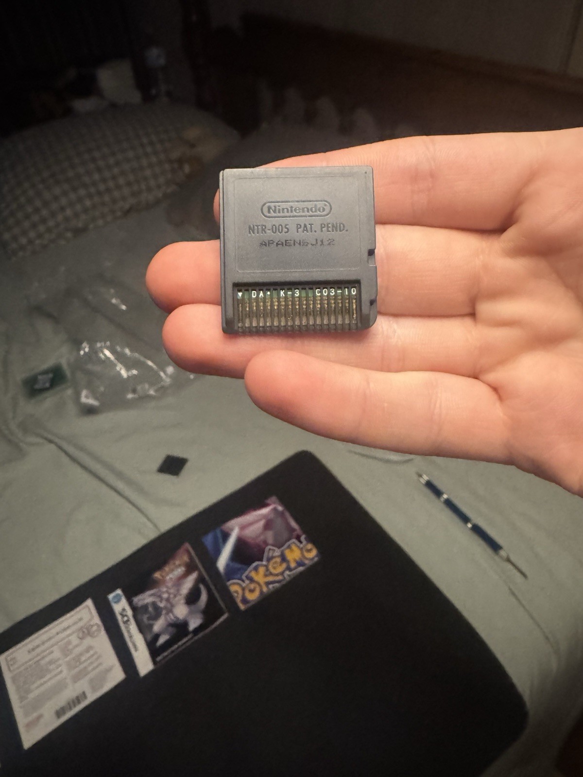 Pokemon Pearl DS (Tested) Game, Case, Inserts