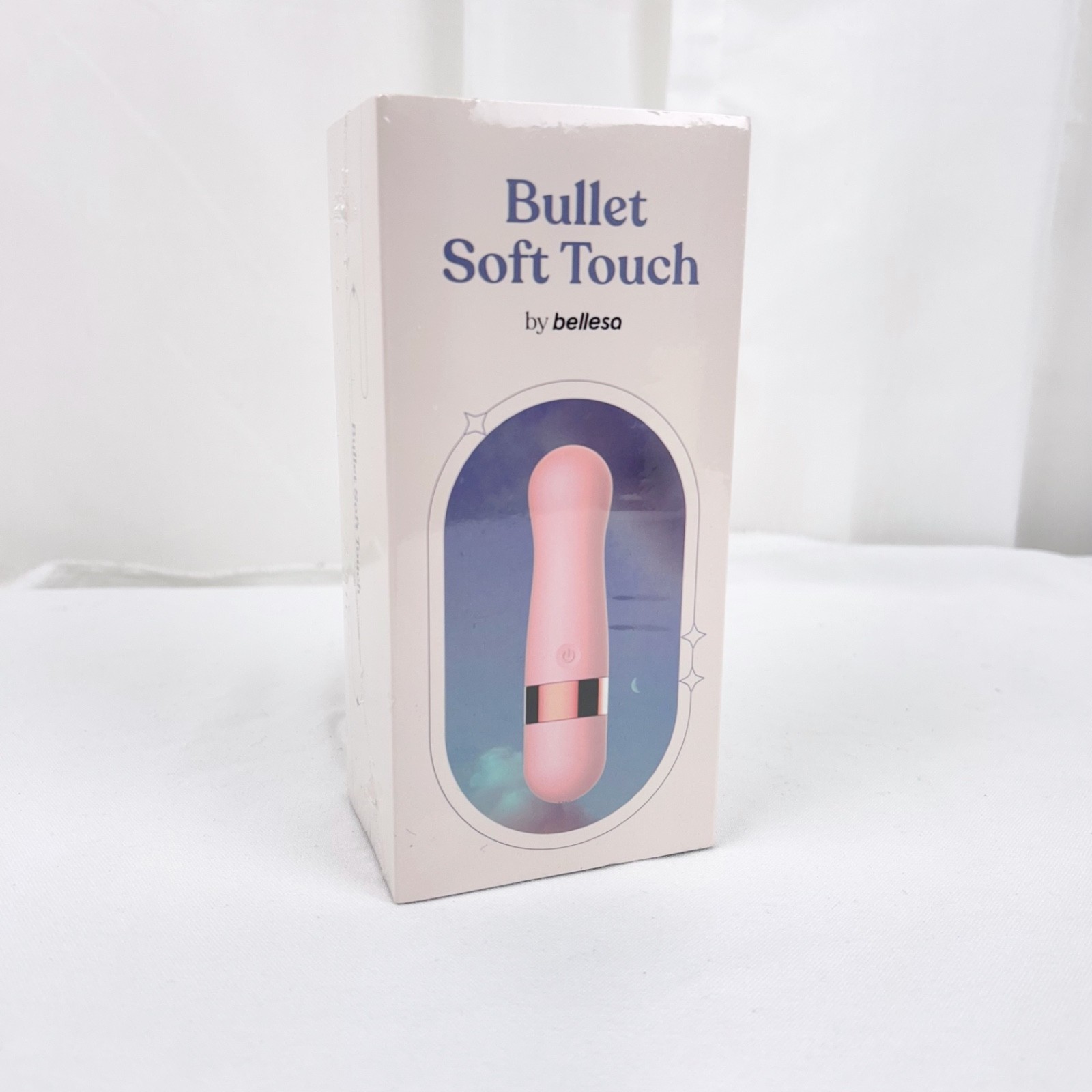 Bellesa Boutique Bullet Soft Touch Vibrator Waterproof Silicone -- New Sealed