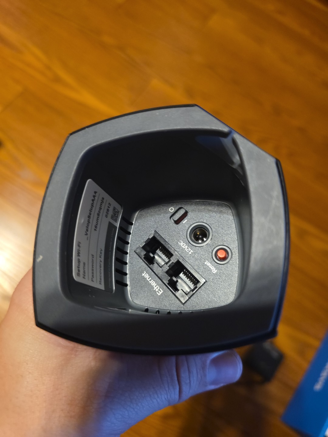 Black Linksys Velop WHW03 With OEM Power Supply