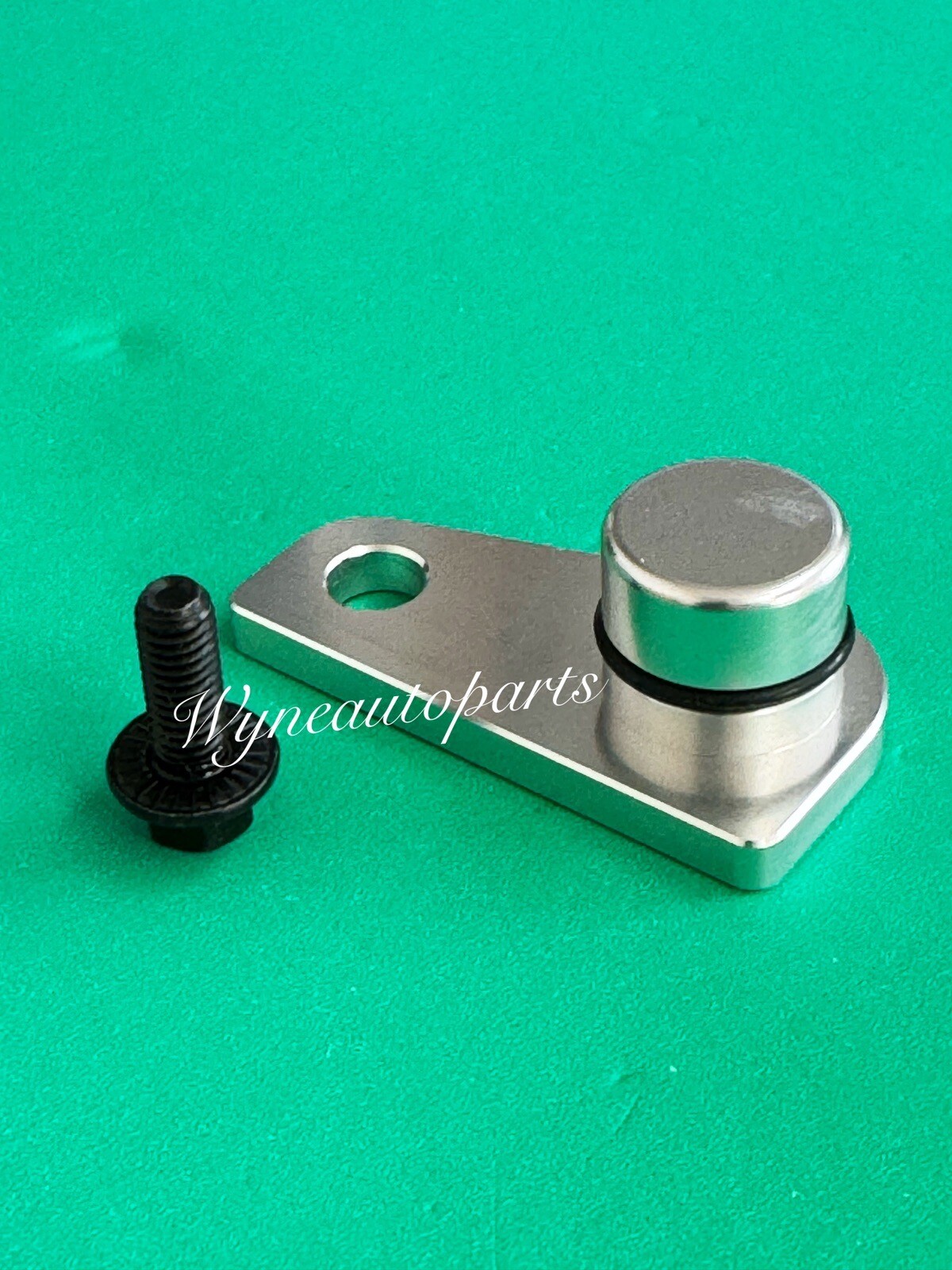 Crankshaft Sensor Plug & Bolt Aluminum 4.3 v6 v8 sbc LTI BBC  Silver