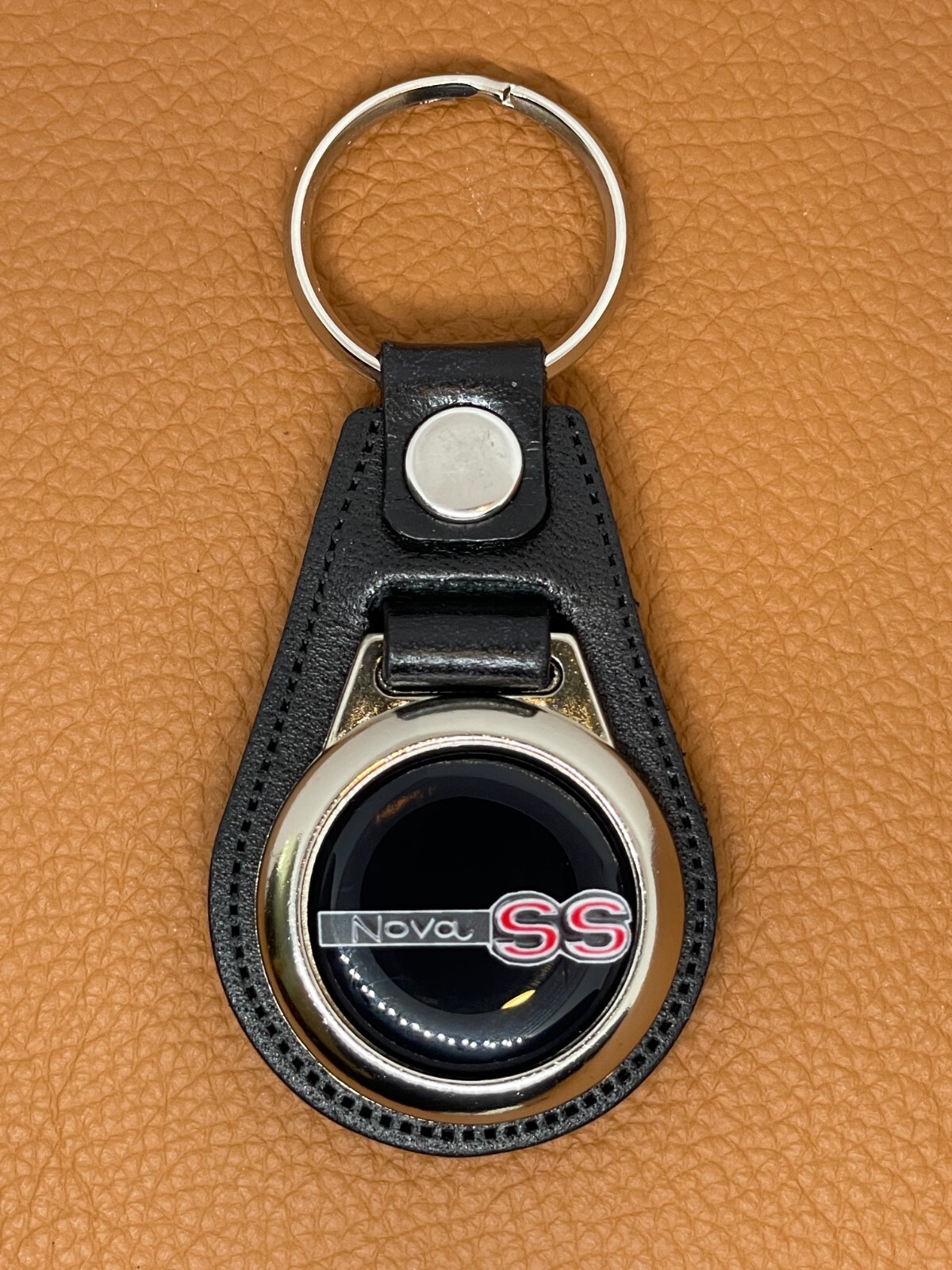 NOVA leather keychain