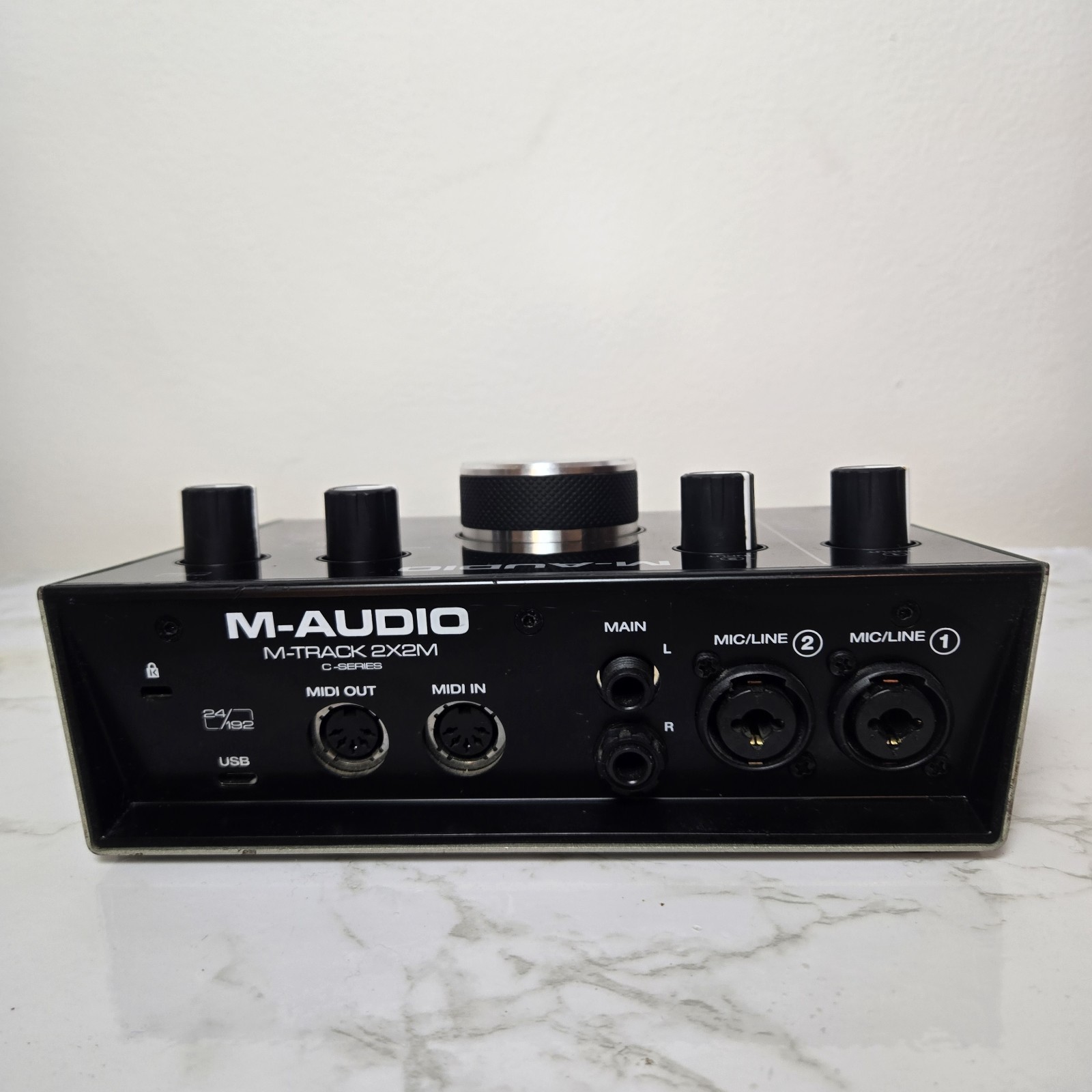 M-Audio M Track 2X2M C-Series USB Audio Interface Clean