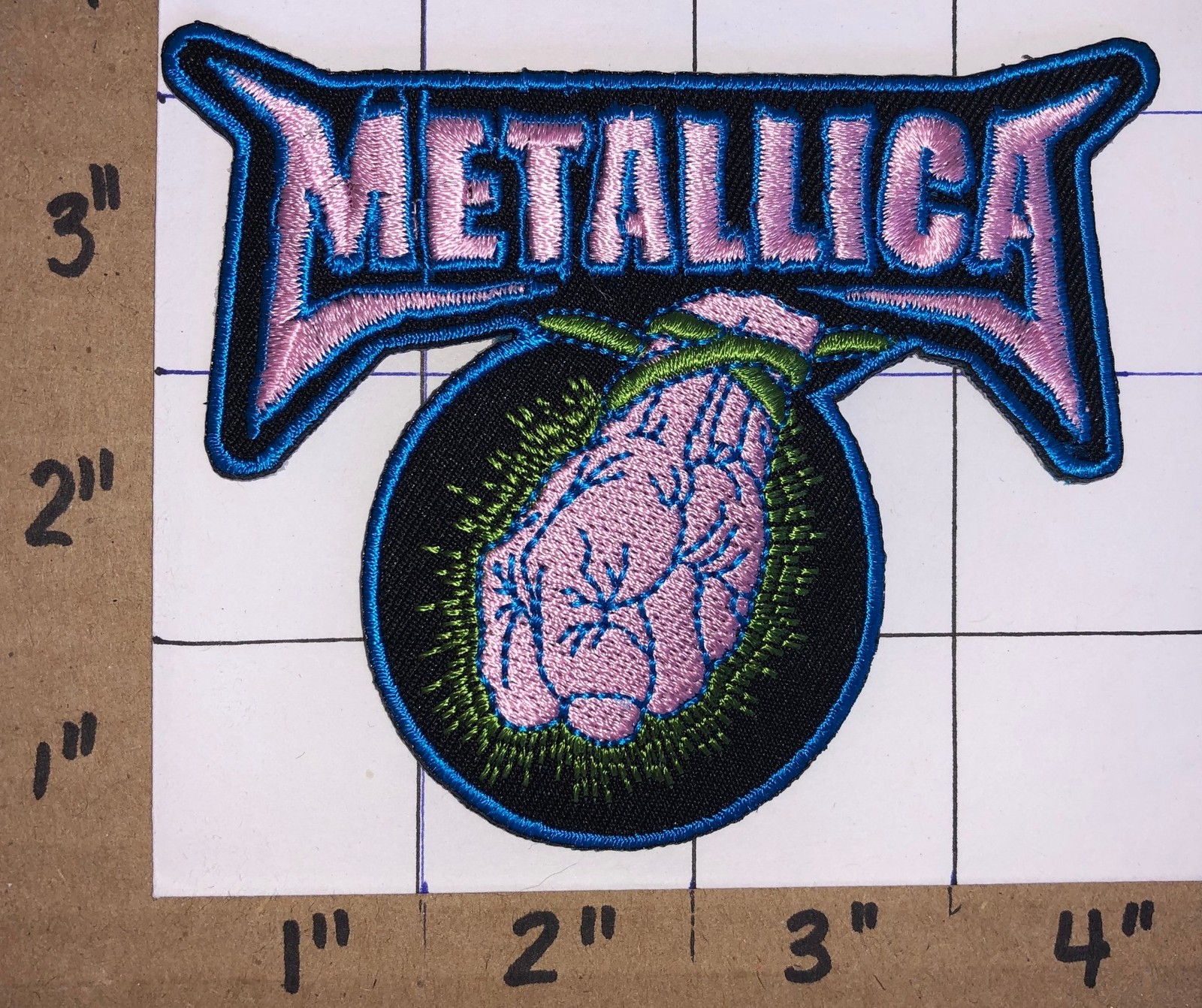 METALLICA AMERICAN HEAVY METAL ST.ANGER CONCERT MUSIC PATCH CRETS BADGE
