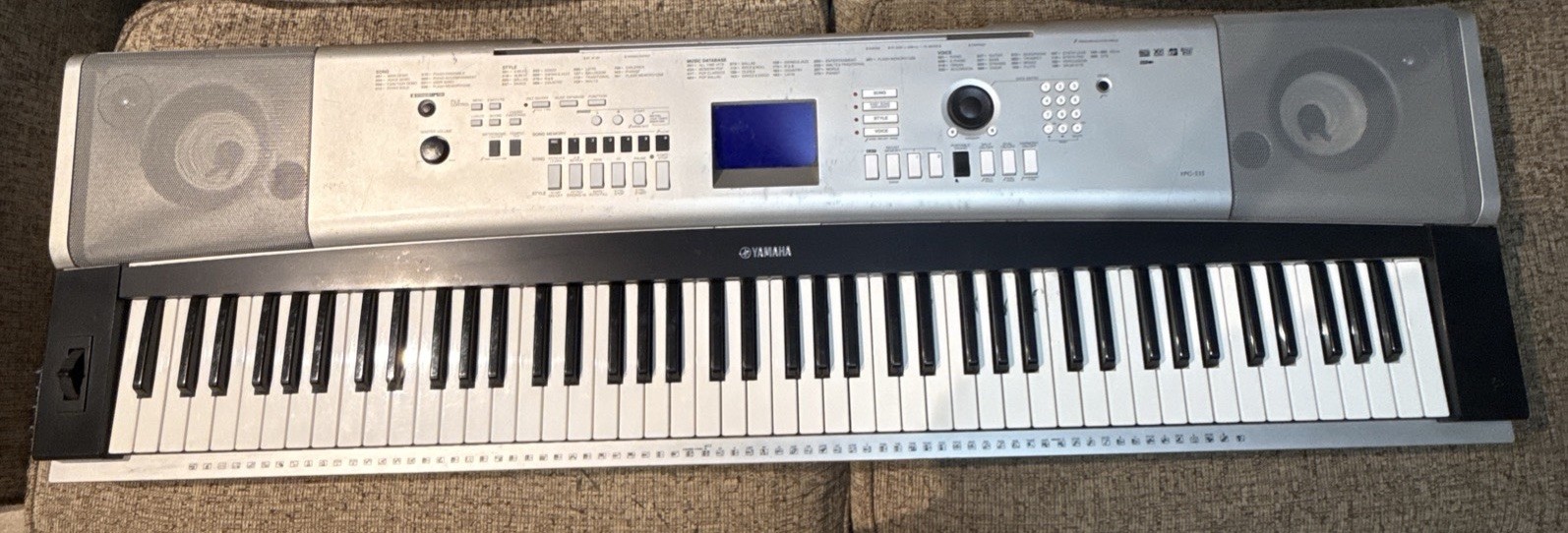 Yamaha YPG-535 88-Key Portable Grand Keyboard AS-IS Parts Repair USB