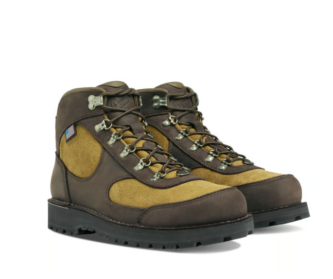 DANNER Men's Cascade Crest - Turkish Coffee/Moss Green, Medium (New)