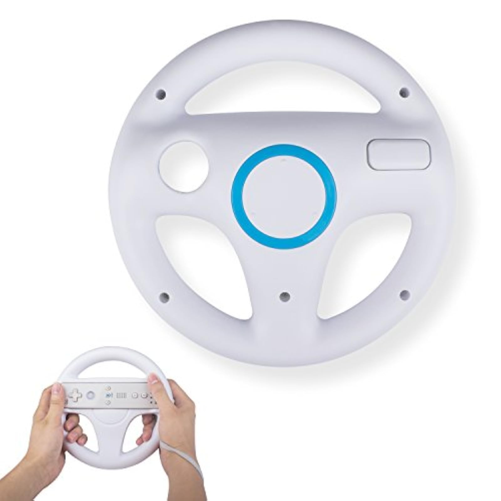 Mario Kart Steering Wheel Compatible With Remotes Mario Kart Racing Wheel