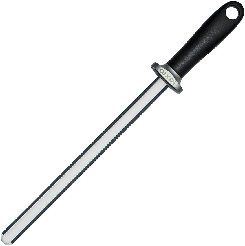 IOXIO Black Duo Ceramic Knife Sharpening Rod 0109VU