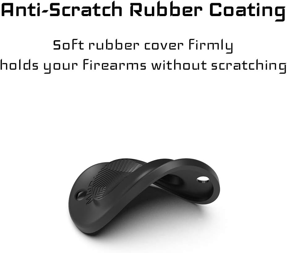 Magnetic Mount Holder 2-Pack 30LB Rubber Coated Magnet Rack for Car Truck Desk S