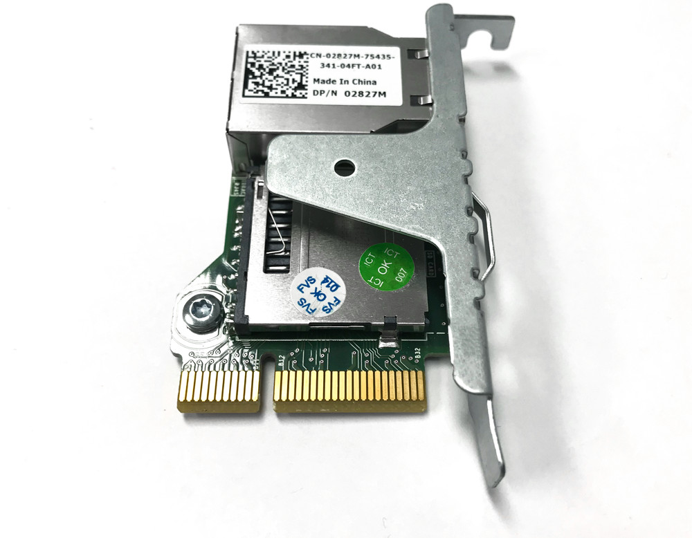 Dell iDRAC7 02827M Express Remote Access PowerEdge R320 R420 R520 R620 T320 T420