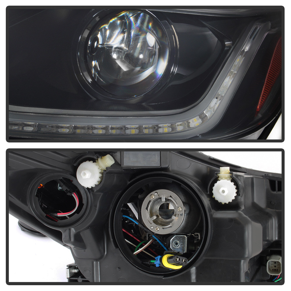 2016-2019 Chevy Cruze Projector Style w/ LED DRL Headlight Headlamp Driver Side