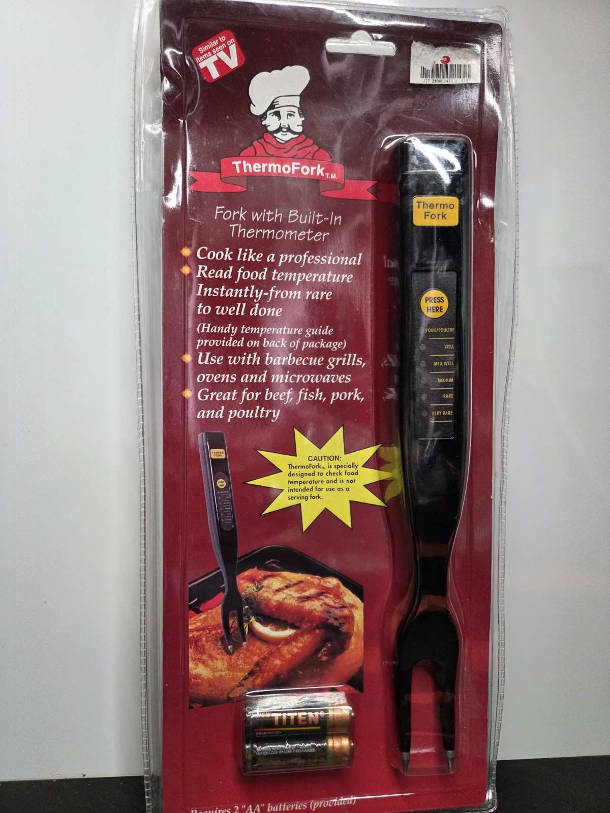 ThermoFork Fork With Thermometer NEW