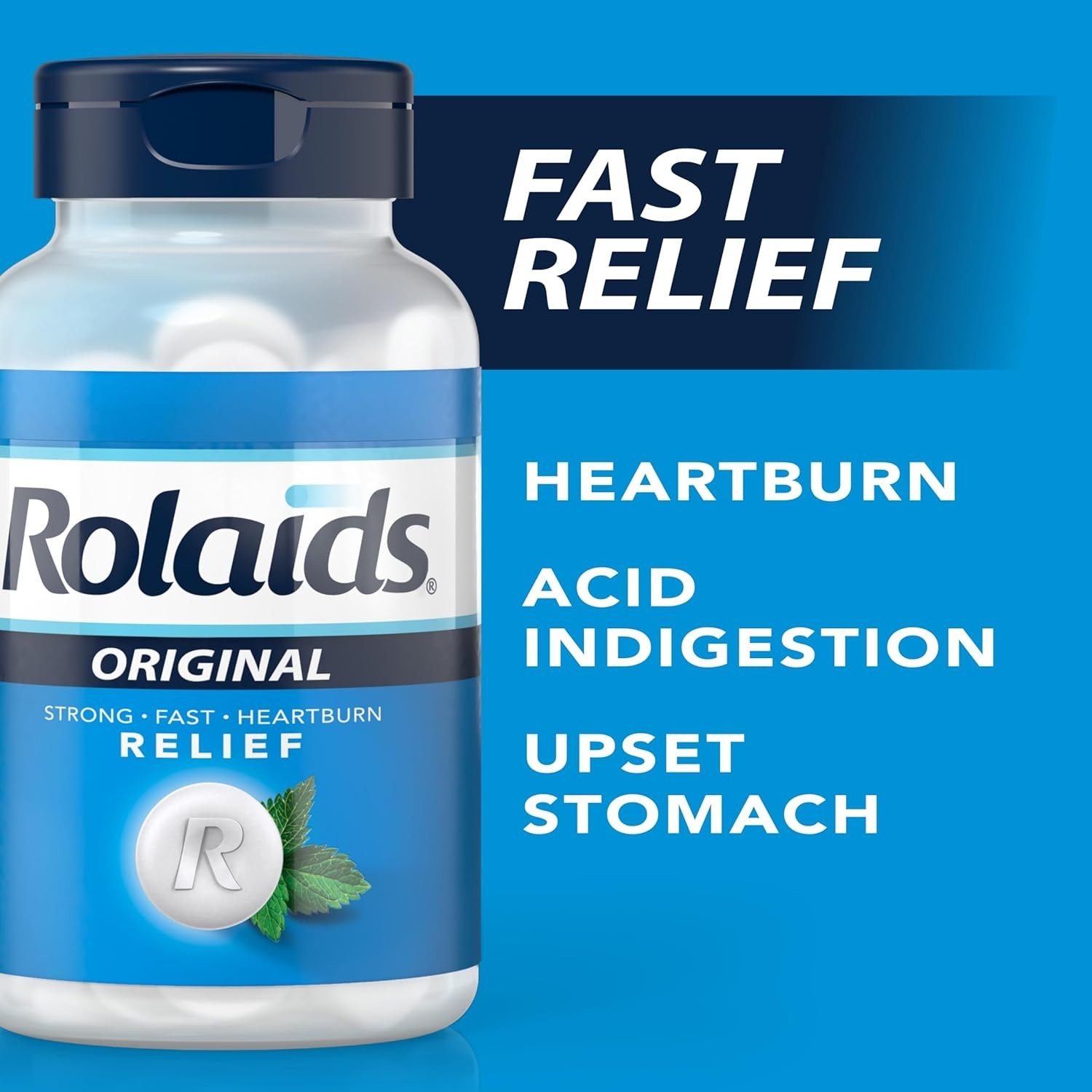 Rolaids Extra Strength Antacid, 96 Chewable Tablets, Mint Flavor, Extra Strength