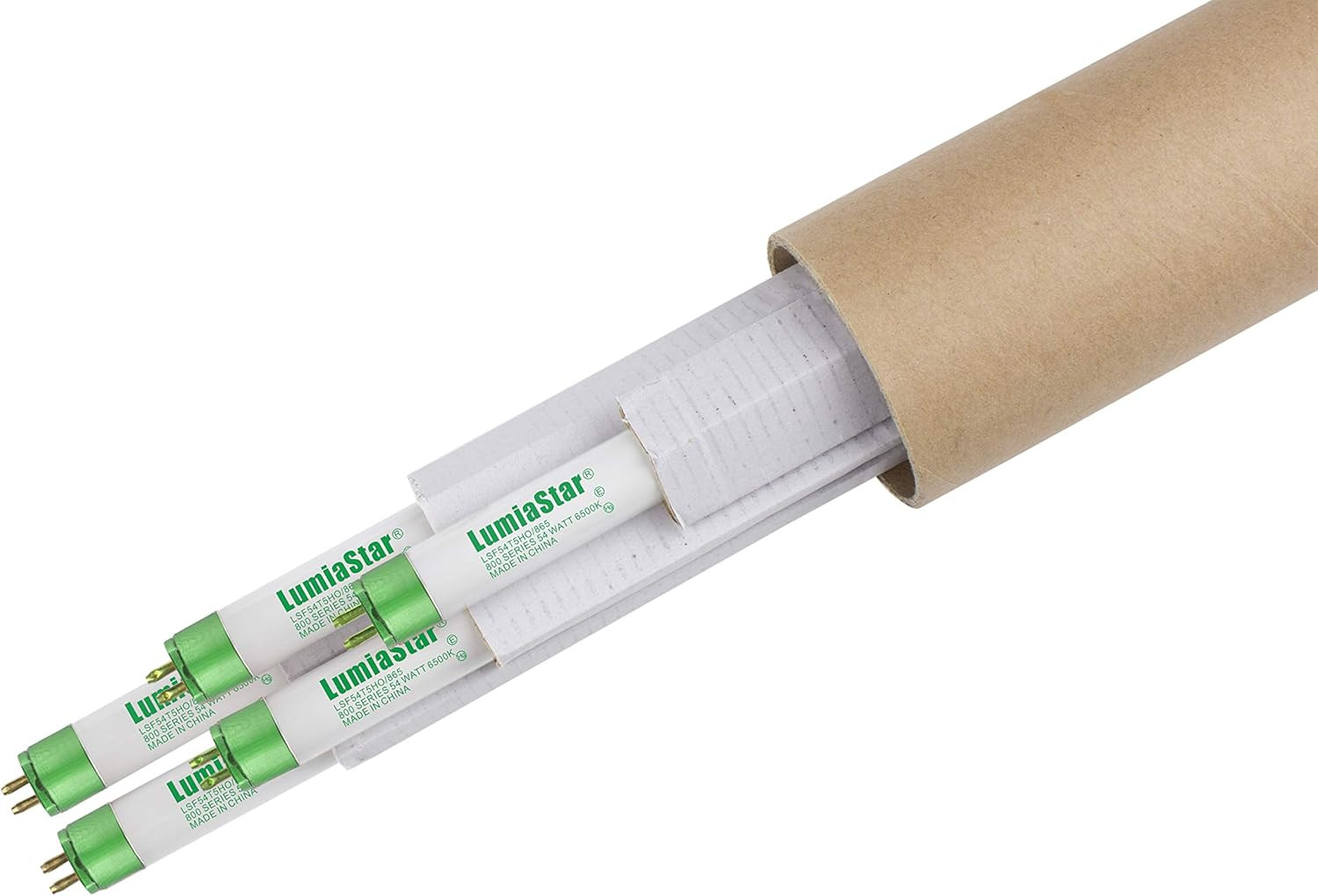 4FT 54W T5 HO Fluorescent Grow Light Bulb 6500K Pack 5
