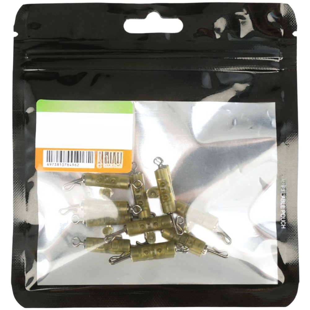 10pcs Fishing Swivels for Carp High Carbon Steel Quick Change Anti Twist Link