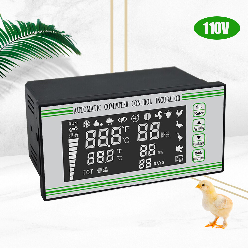Automatic Egg Incubator Controller XM-18S Thermostat Temperature Humidity Sensor